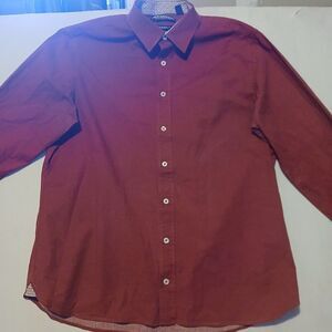 NICK GRAHAM EVERYWHERE Men’s Shirt Stretch Modern Fit  Size 17-17.5/36-37 ( XL)